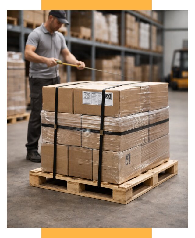 Упаковка и паллетирование грузов от 3627 р. | СетСервис-Ктл