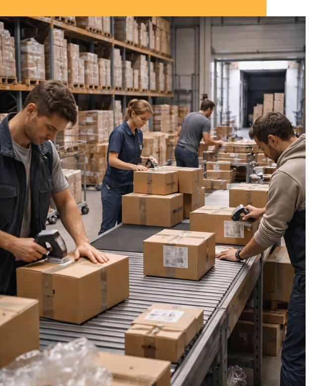 Доставка товаров для маркетплейсов от двери до склада от 7772