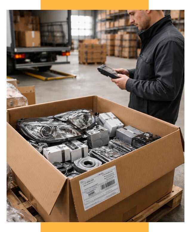 Доставка автозапчастей из Европы под ключ от 12954 р. | СетСервис-Ктл