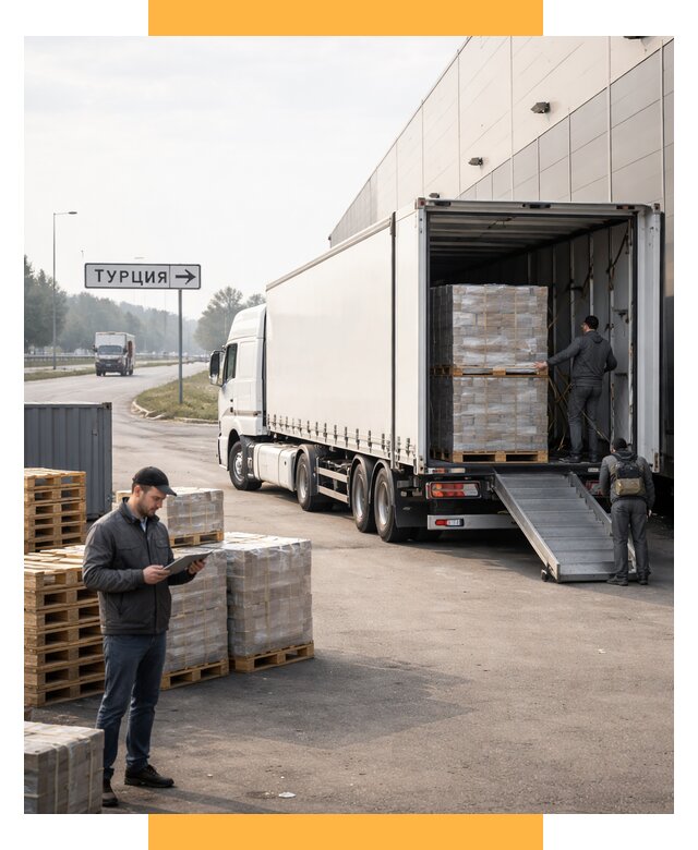 Автоперевозки и доставка фурой из Турции от 124356 р. | СетСервис-Ктл