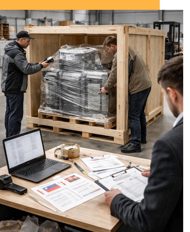 Доставка промышленного оборудования из США от 67360 руб