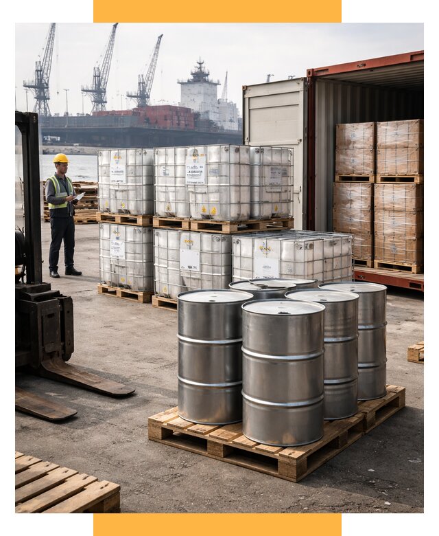 Доставка химического сырья из Индии от 259075 р. | СетСервис-Ктл