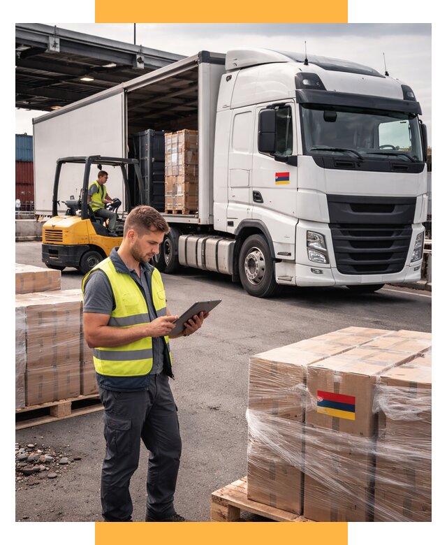 Автоперевозки из Армении от 98449 р. — услуги СетСервис-Ктл