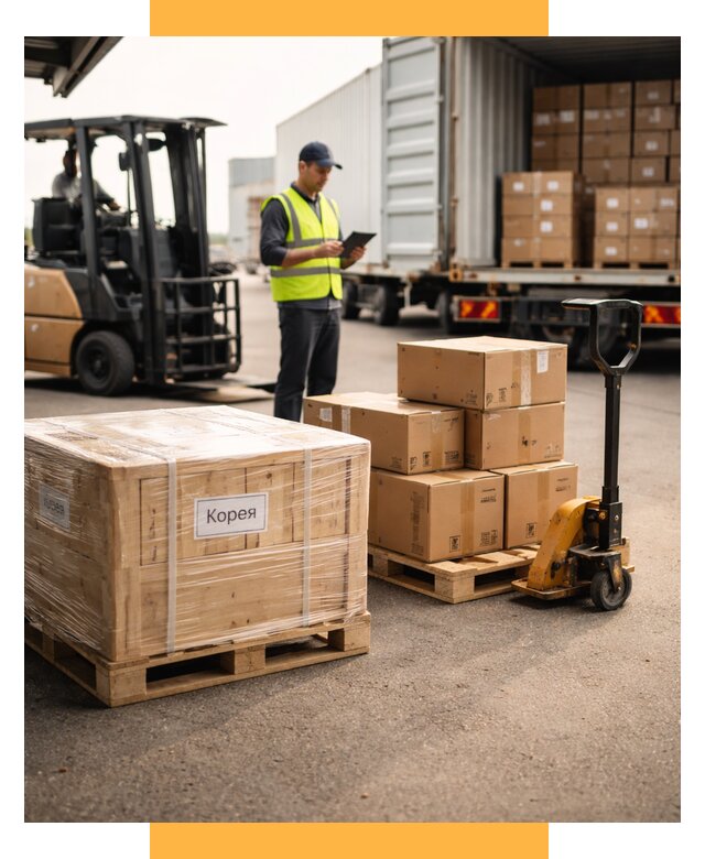 Доставка грузов в Корею из России от 36271 р. | СетСервис-Ктл