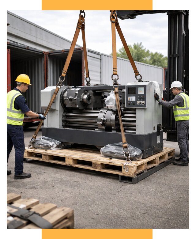 Перевозка станков и таможня от 62178 р. | СетСервис-Ктл логистика