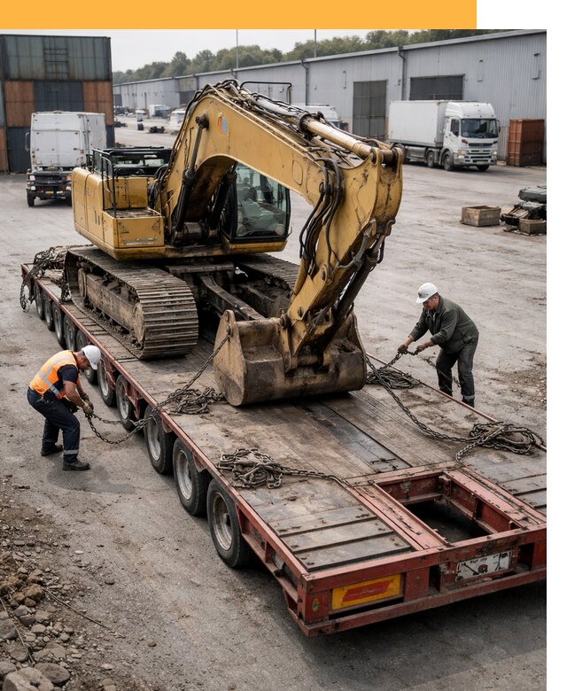 Перевозка спецтехники по России и миру от 46634 руб