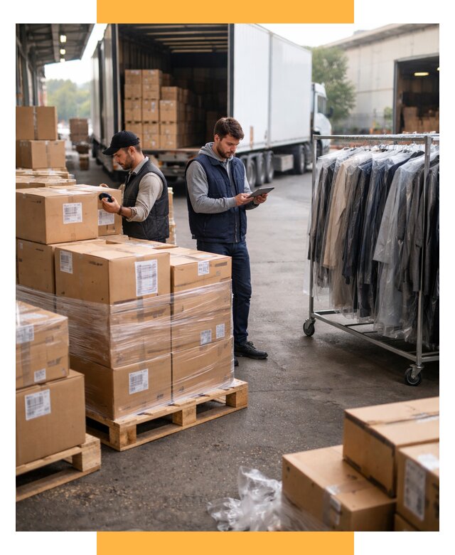 Перевозка и доставка одежды из Китая от 7772 р., СетСервис-Ктл