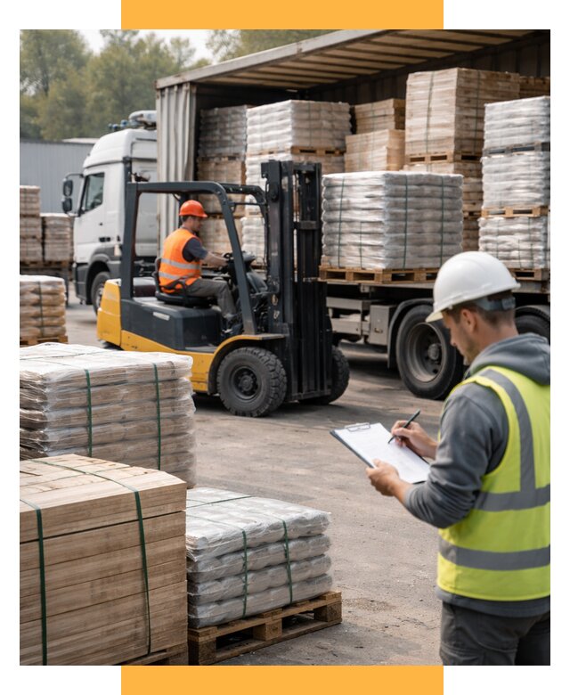 Перевозка строительных материалов от 5700 р. | СетСервис-Ктл