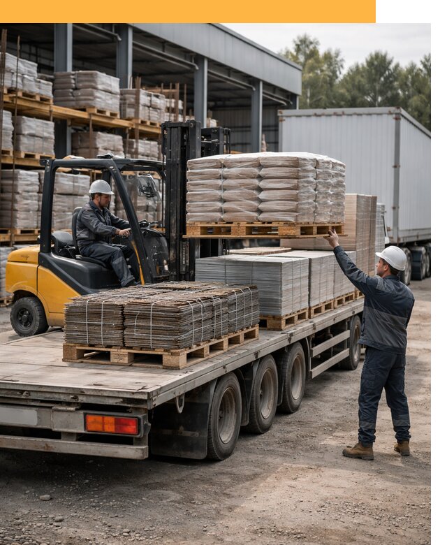 Перевозка строительных материалов по миру от 5700 руб