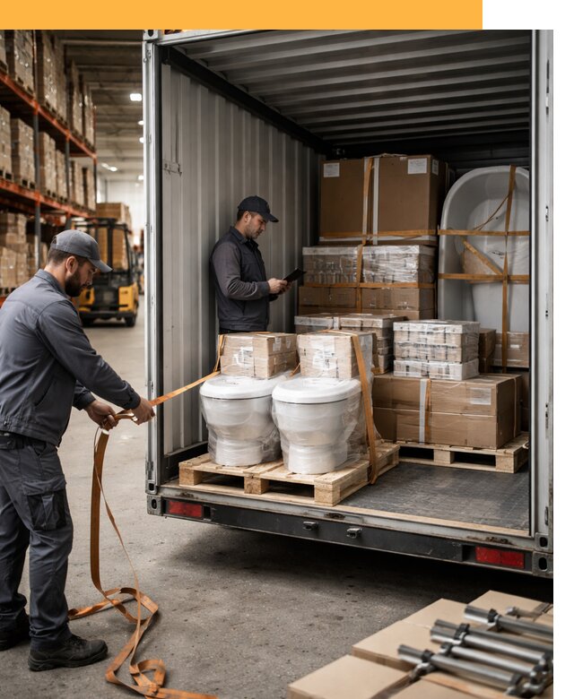 Перевозка сантехнического оборудования по России и миру от 1865