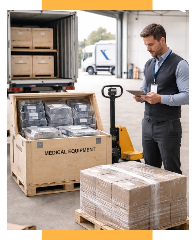 Перевозка медицинского оборудования от 15545 р. в СетСервис-Ктл