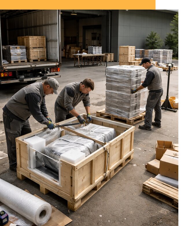 Перевозка выставочных грузов по миру от 25908 руб за м2 с таможней