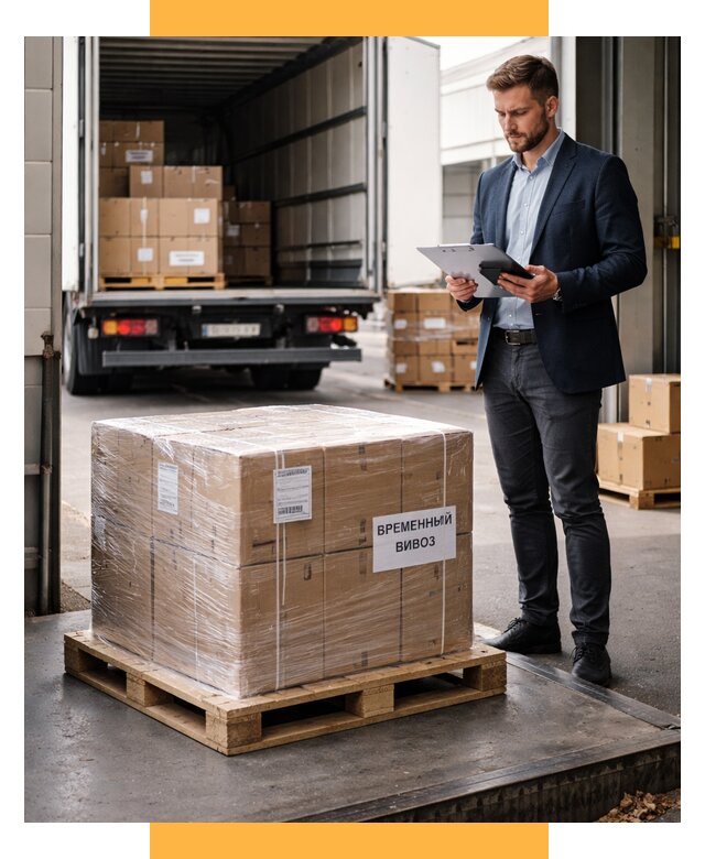 Временный вывоз товаров под ключ от 8290 р. | СетСервис-Ктл