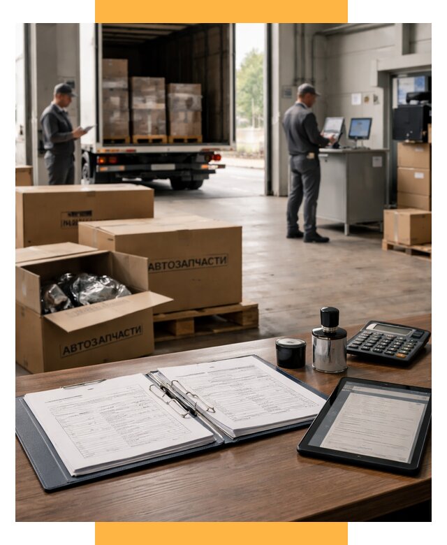Таможенное оформление автозапчастей под ключ от 8809 р., СетСервис-Ктл