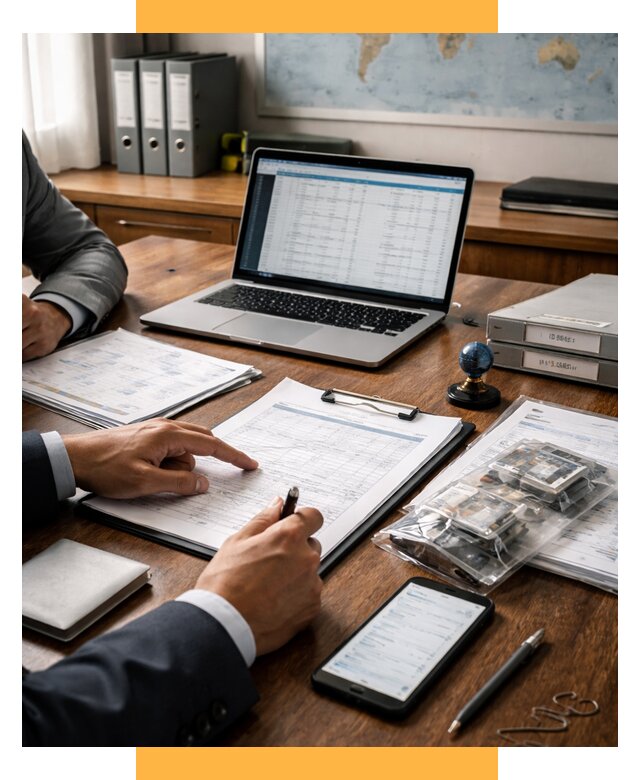 Проверка поставщика за рубежом от 8809 р. | СетСервис-Ктл аудит