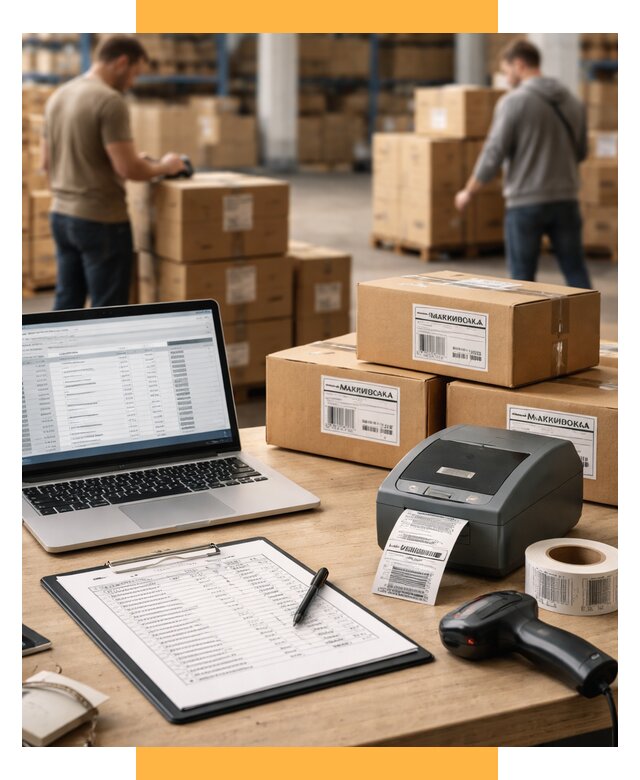 Маркировка импортных товаров от 4663 р. под ключ, СетСервис-Ктл